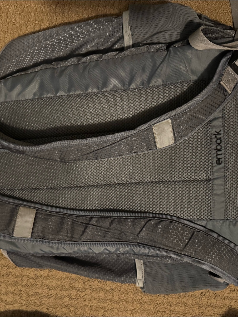 Embark Grey Multi-Pocket Backpack - Picture 4 of 6